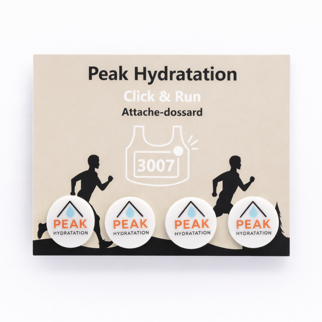 Attaches dossard (Pack de 4)