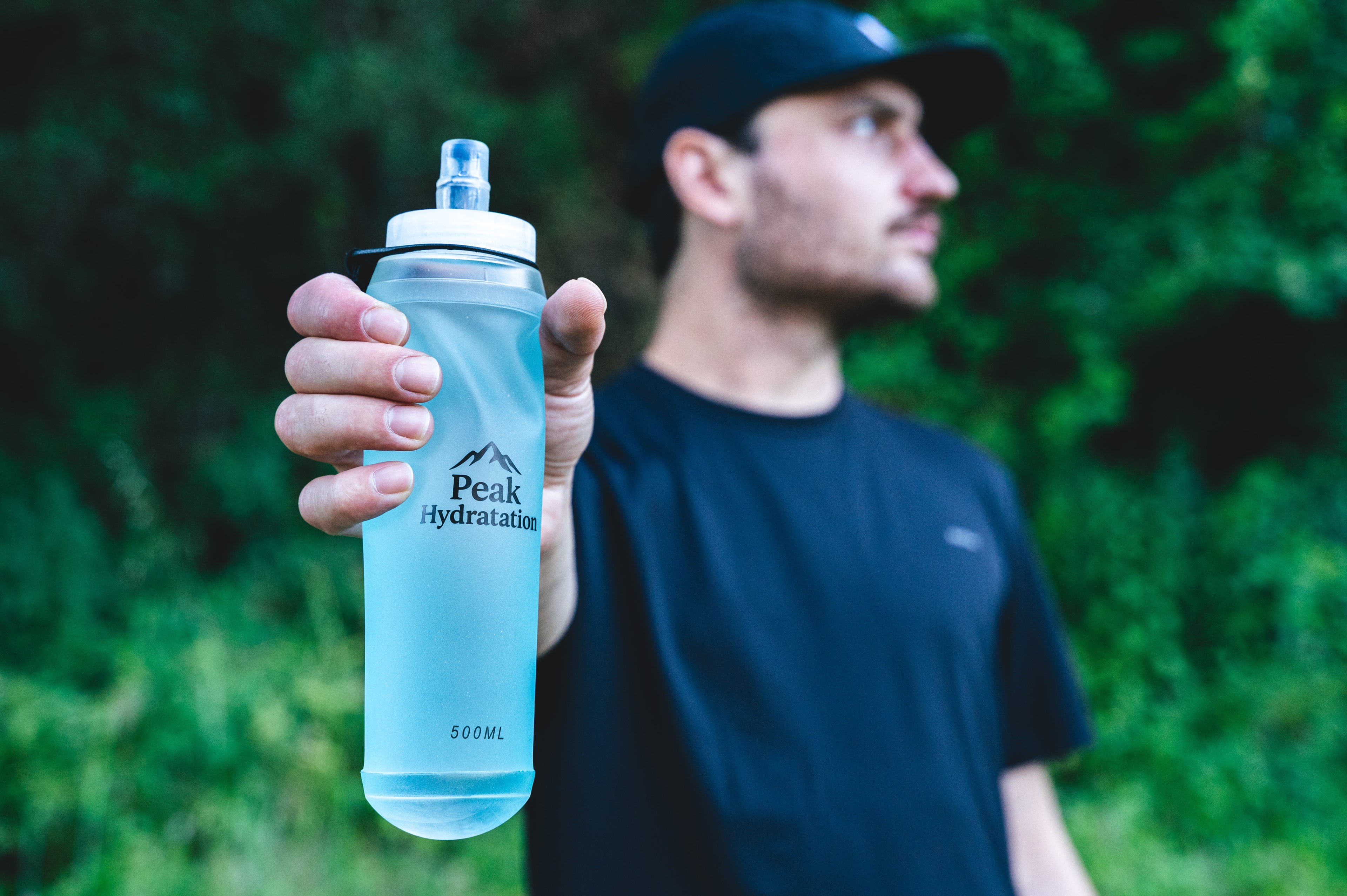 Flasque souple 500 ml -  'Black mountain'