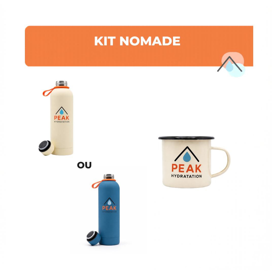 Gourde isotherme 500 ml + Mug