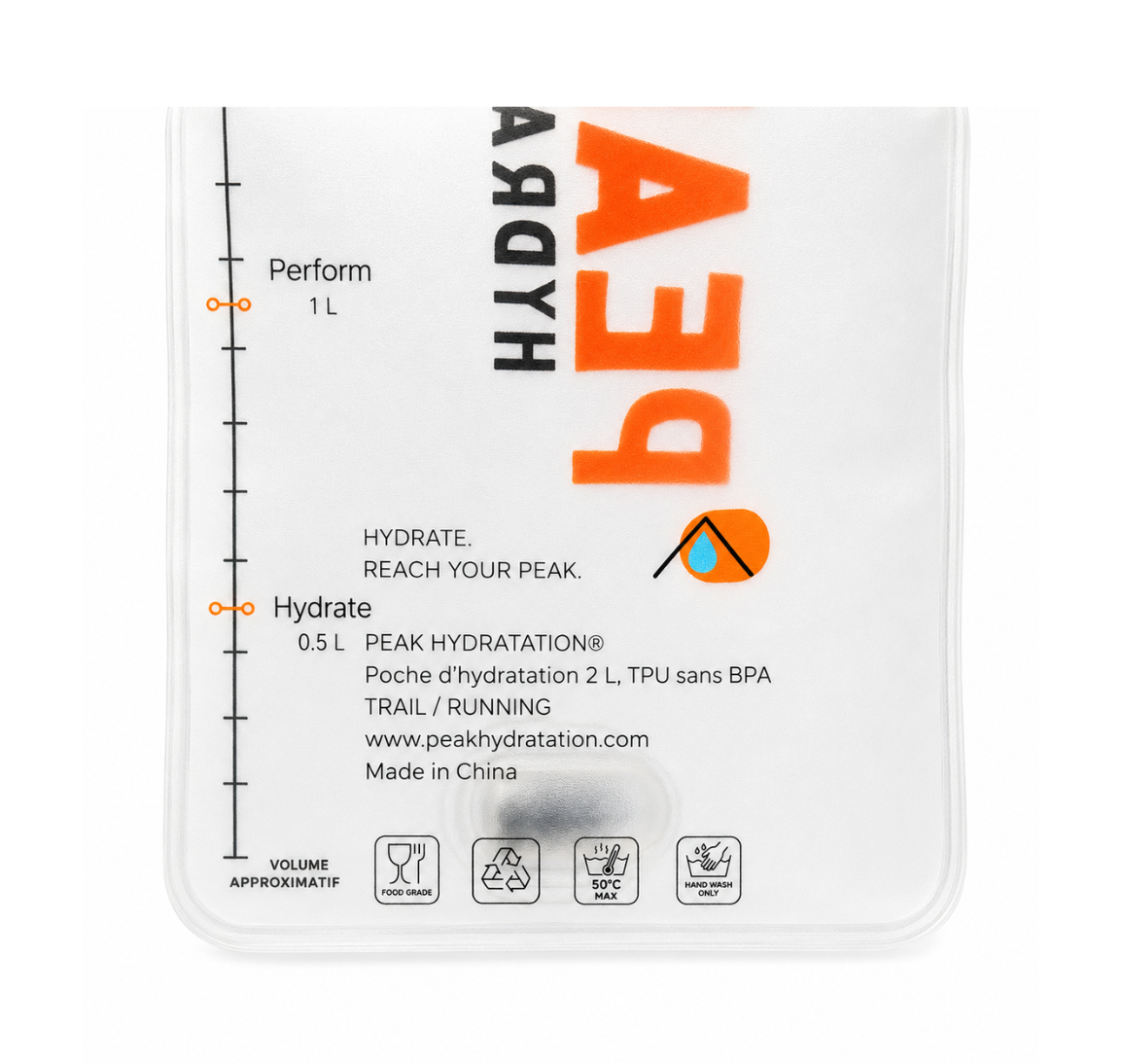 Poche d’hydratation 2L V2